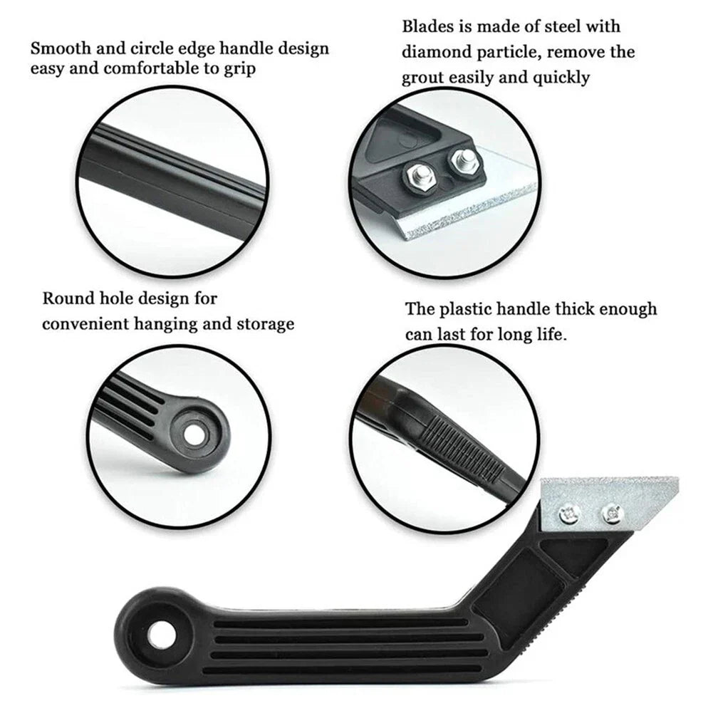 Tiling Tool Scraper Tool Accessories Cleaner Remover for Wall Floor Tiles Joint
