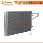 3591 Aluminum AC Condenser for Hyundai Elantra (2007–2012)