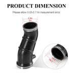 Air Box Intake Tube Left Manifold Snorkel for Yamaha Raptor 660R (2001–2005)