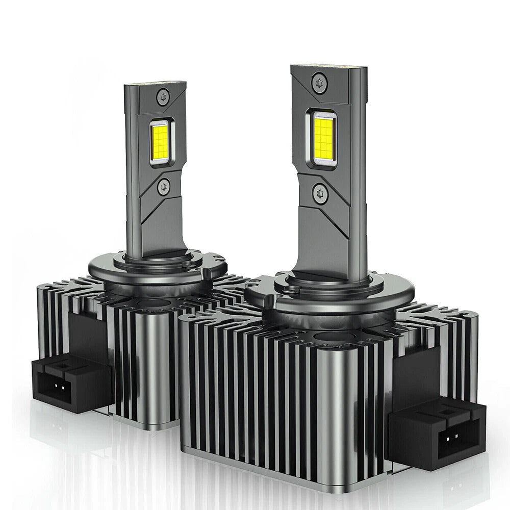 2X D1S D1R LED Headlight Bulbs for HID Xenon Conversion Kit (240W 6000K)
