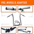 14" Ape Hanger Handlebar for Harley Road King FLHR (2014–2015)