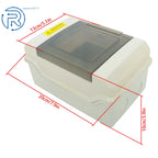 4 Way Power Distribution Box with Bus Bars for Indoor & Outdoor