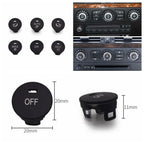 1 Set A/C Panel Switch Button Cover for BMW 5 Series E63 E60 E64 (2003–2010)