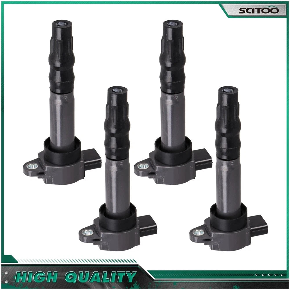 Set of 4 Ignition Coils for Mitsubishi Outlander Lancer Galant Eclipse (2003–2013)
