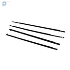 Set of 4 Chrome Outside Window Moulding Weatherstrip Trim for Accord (2003–2007)
