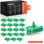 20Pcs Nylon Trim Cover Retainers for BMW 