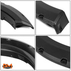 Set of 4 ABS Pocket-Riveted Wheel Fender Flares for Ford F150 (2015–2017)