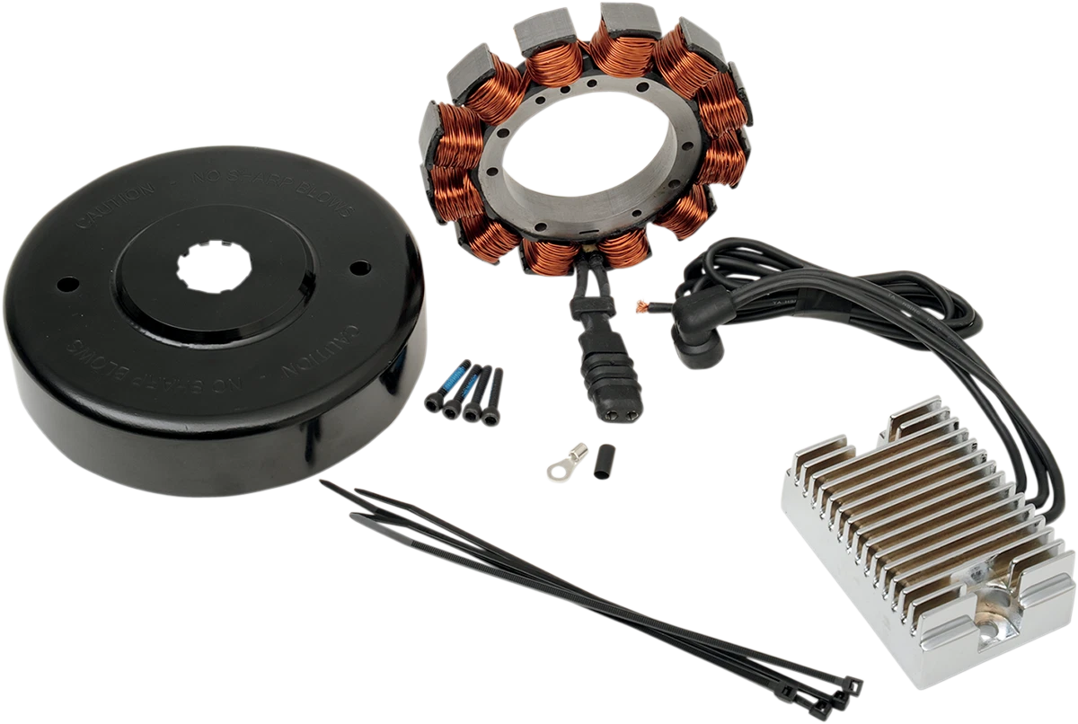 Charging Kit for Harley-Davidson (1987–1987) - Chrome Regulator 29985-87HV-BXLB