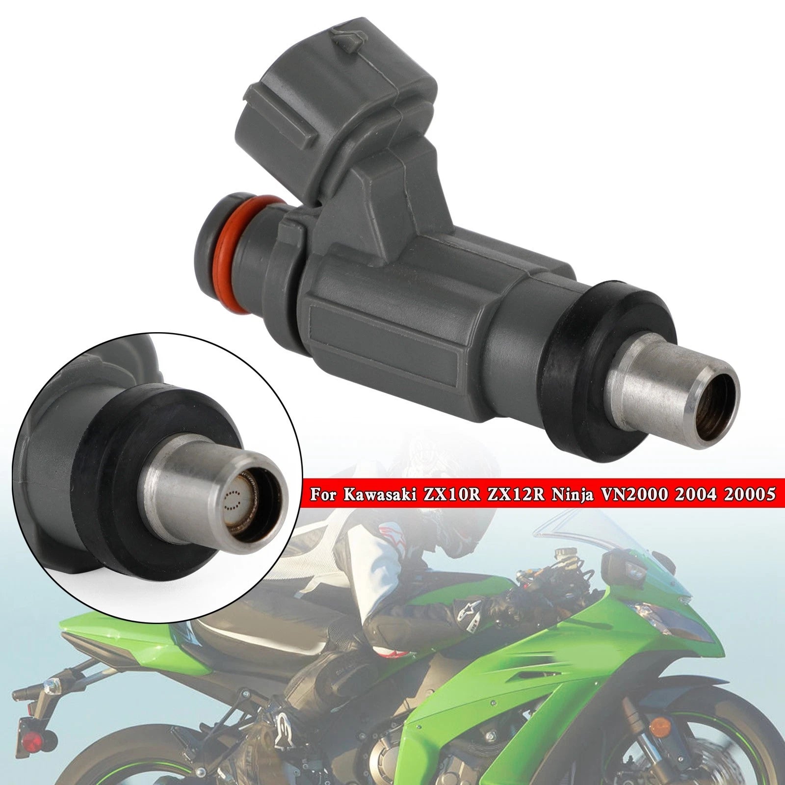 Fuel Injector 49033-0003 for Kawasaki ZX10R ZX12R VN2000 (2004–2005)