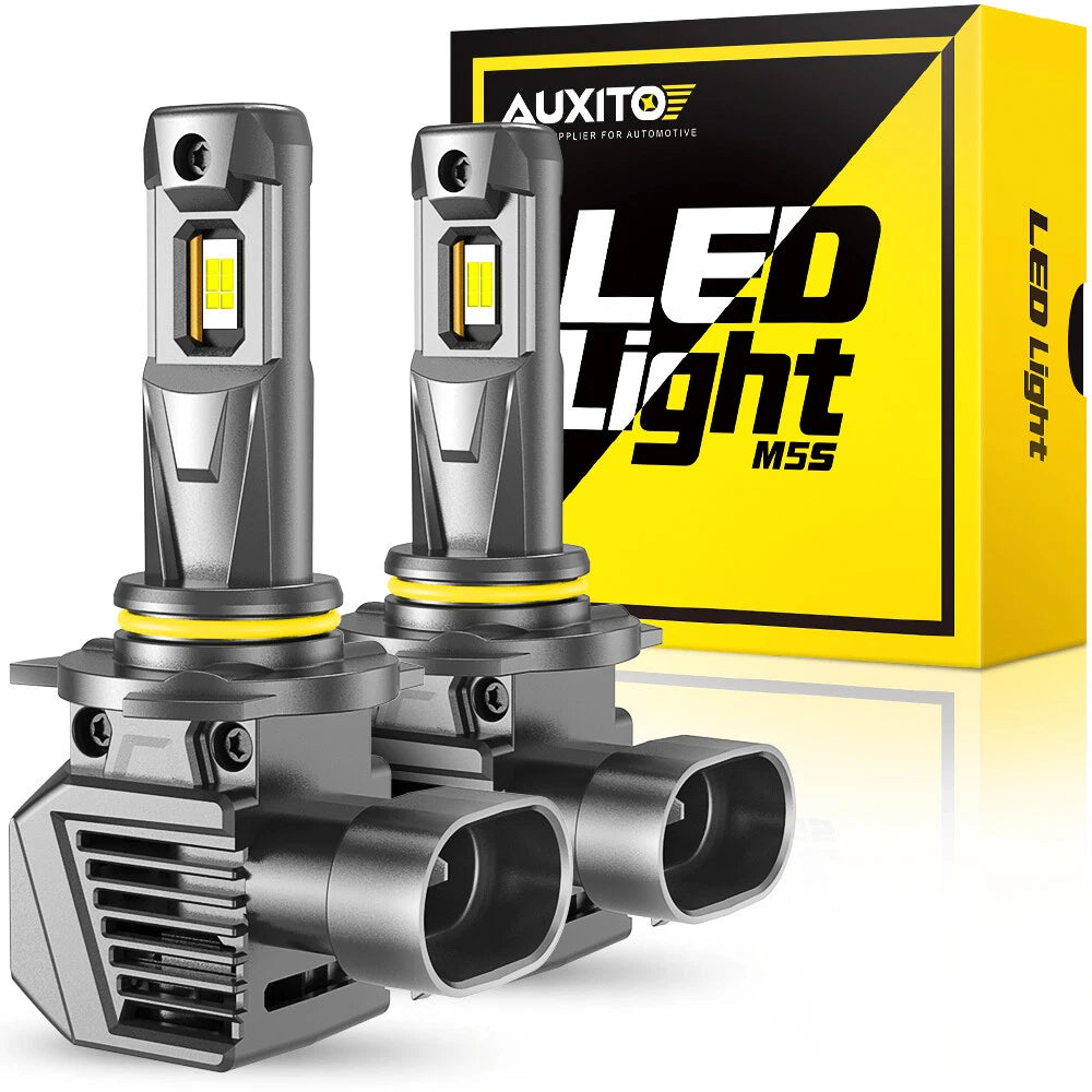 9012 HIR2 LED Headlight Bulb for High Low Beam (240W 44000LM 6500K)