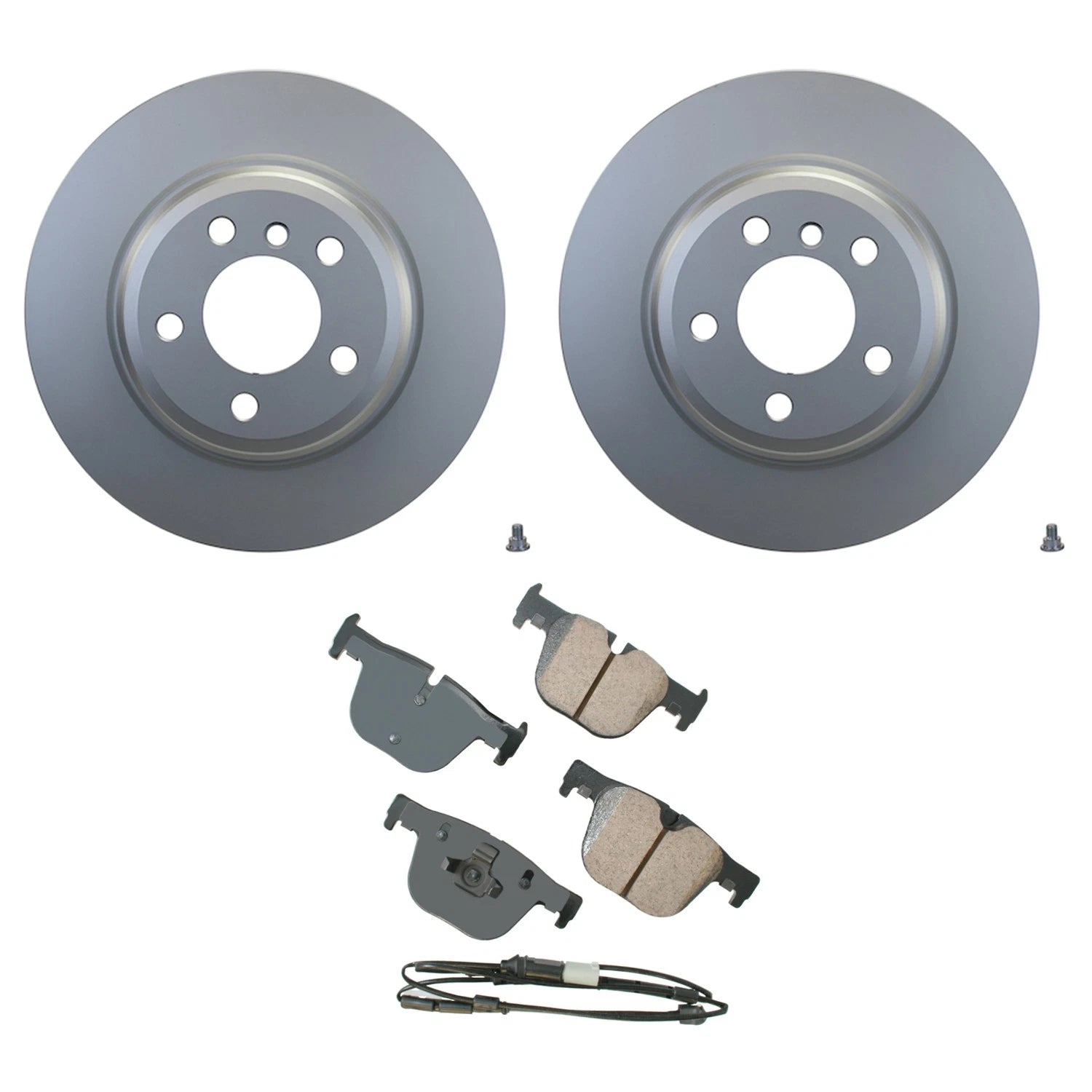 Hella Rear Rotors & Akebono EURO Ceramic Brake Pads Kit for F32 F33 (2014–2020)