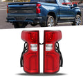 LED Tail Lights for Chevy Silverado 1500 (2019–2023) Left & Right