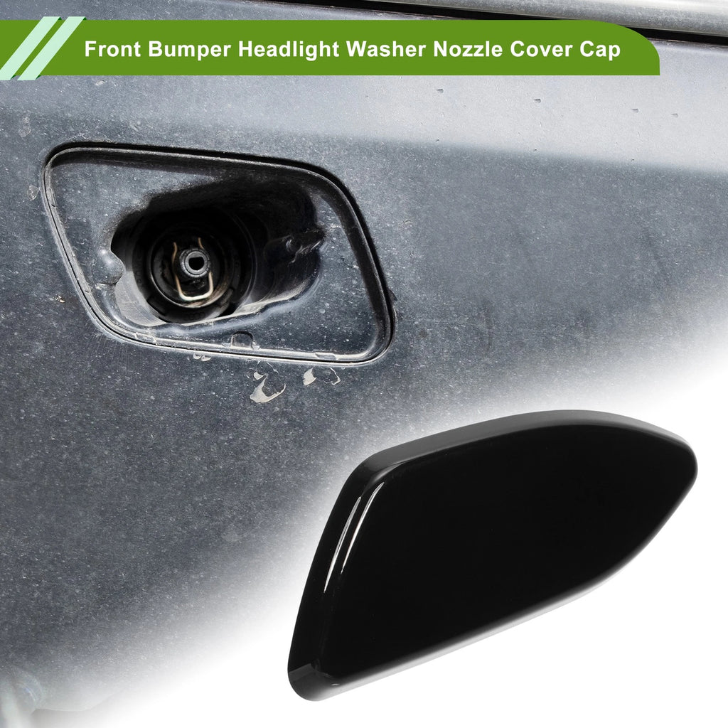 Front Left Washer Nozzle Cover Cap for Toyota Rav4 (2010–2012) 8504542110 Black