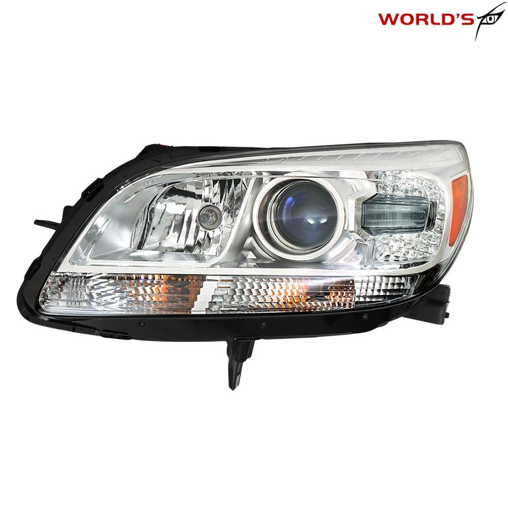 Driver Projector Headlight for Chevy Malibu LT LTZ (2013–2015) Chrome