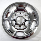 Wheel Skins Chrome Rear 17 Inch 8 Lug Replacement for Chevy Silverado 2500 HD (2007–2019)