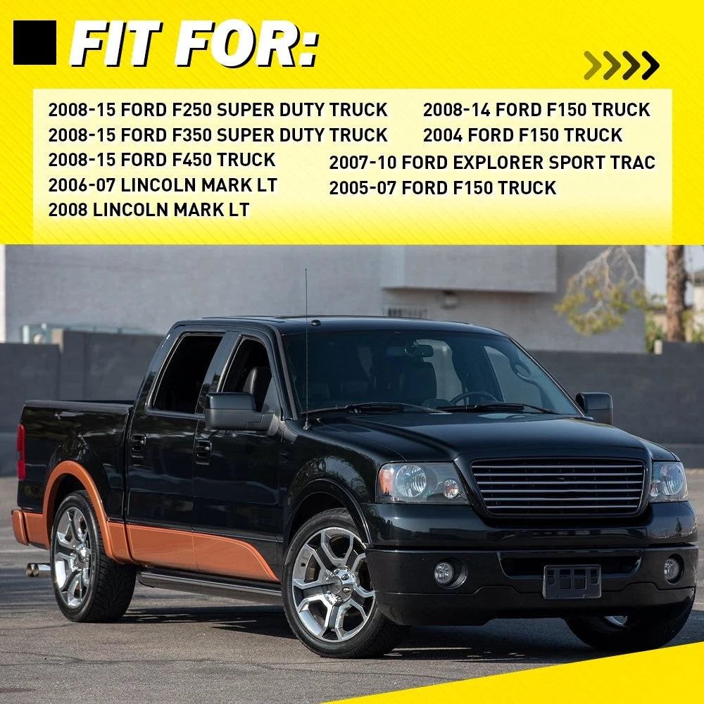 Chrome Rear Tailgate Handle for Ford F150 (2005–2014) & Lincoln Mark LT (2006–2008)