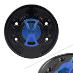 Blue Fuel Gas Tank Cap Cover for BMW S1000RR, S1000R, HP2 SPORT (2010-2016)