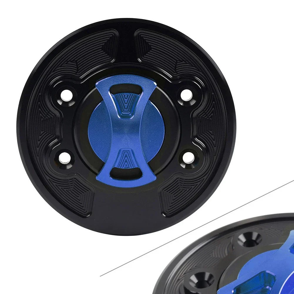 Blue Fuel Gas Tank Cap Cover for BMW S1000RR, S1000R, HP2 SPORT (2010-2016)
