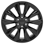 22 Inch Black Wheel Replacement for 2003–2014 Chevy Express 1500