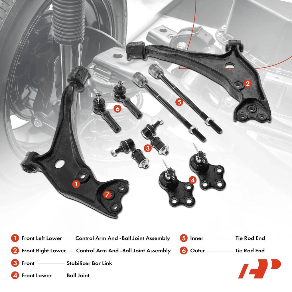 10x Control Arm with Ball Joint for Nissan Quest (1999-2002)