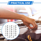 30 Set Fender Liner Splash Shield Bumper Cover Screw for BMW 1 Series (2011)