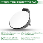 Fuel Tank Door Cap for Volkswagen Polo (2011–2018) Fuel Filler Flap Cover White
