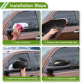 Mirror Cover Cap Replacement Black for Mercedes-Benz A-Class W176 (2012-2017)