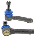 Set of 2 Front Outer Tie Rod Ends for Chevrolet Monte Carlo (2000–2007)