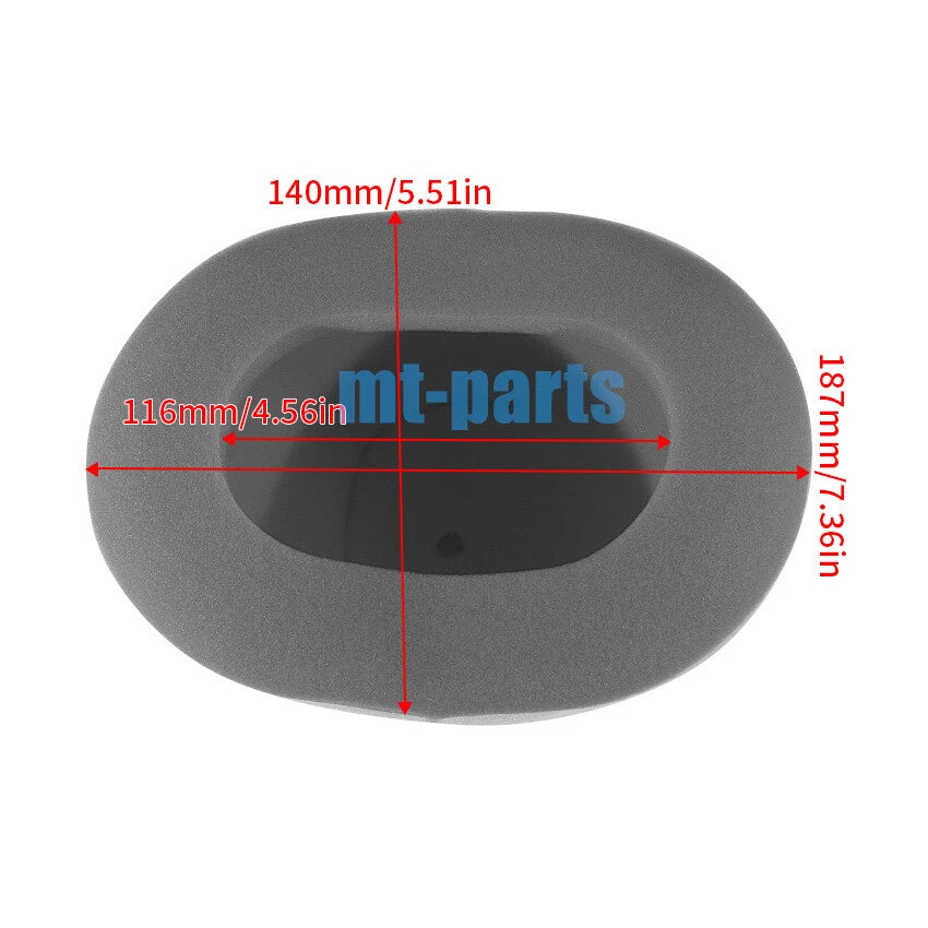 2X Air Filter Element for Yamaha YFA-1 Breeze (1990–2004) 2XJ-14451-00