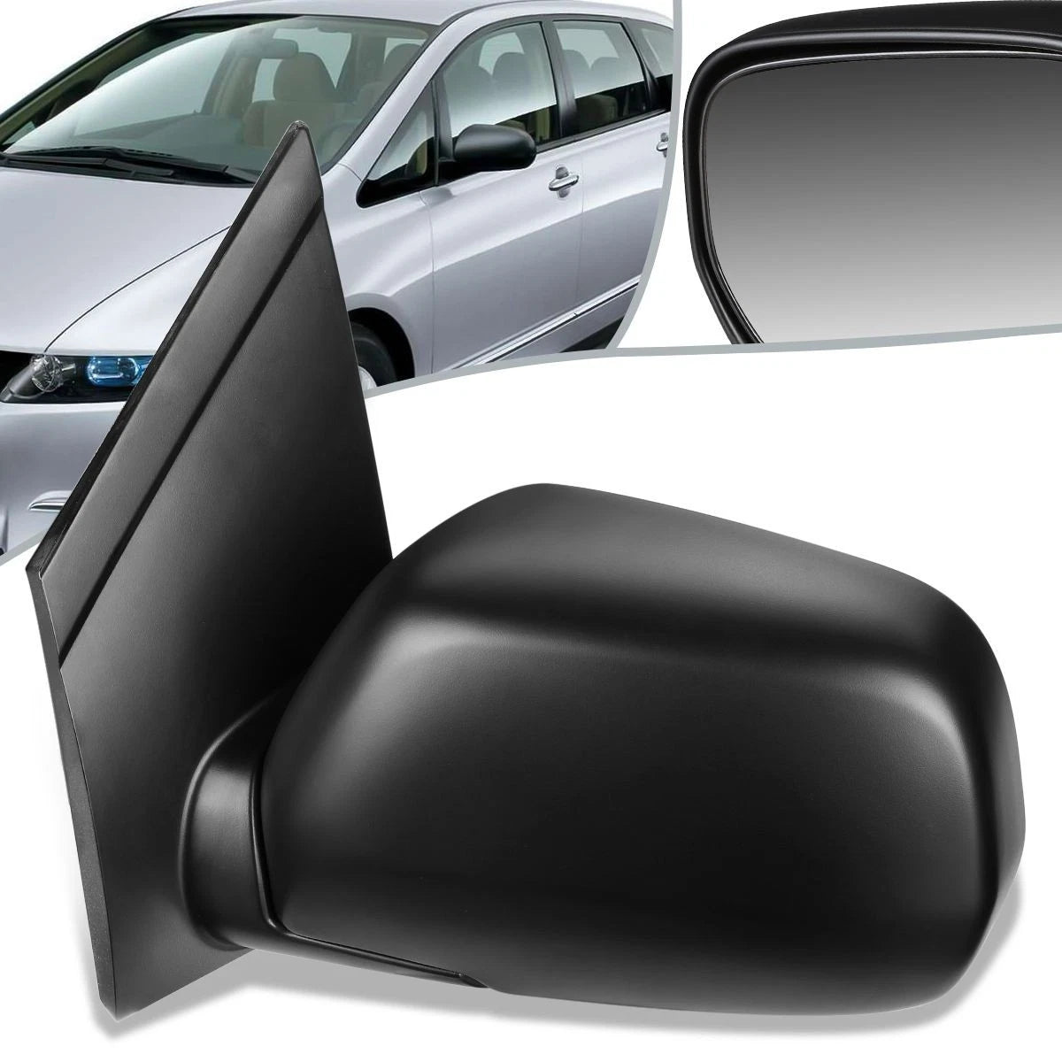 OE Style Manual Side View Door Mirror Left for Honda Odyssey (1999–2004) HO1320143
