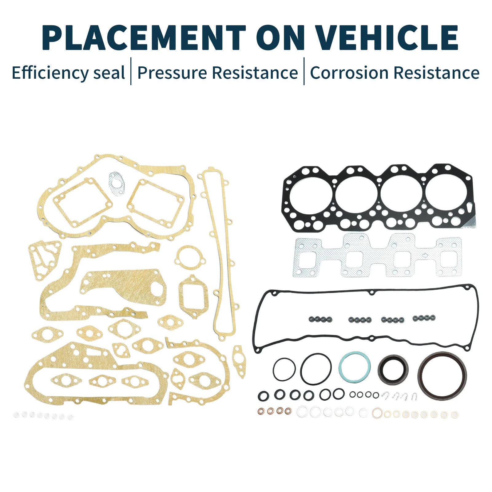 Cylinder Head Gasket Kit No. 411158100 for Toyota 15B (Year Range Not Specified)