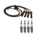 Denso 7mm Wire Set & 4 Iridium Spark Plugs for GMC Sonoma (1996–2004)