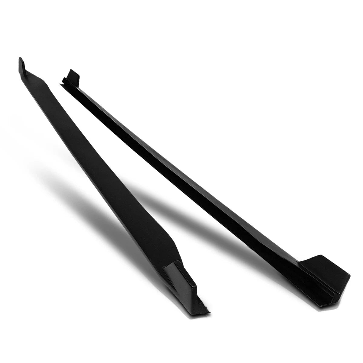 Matte Black Side Skirts Splitter Extension for Ford Mustang (2015–2017)