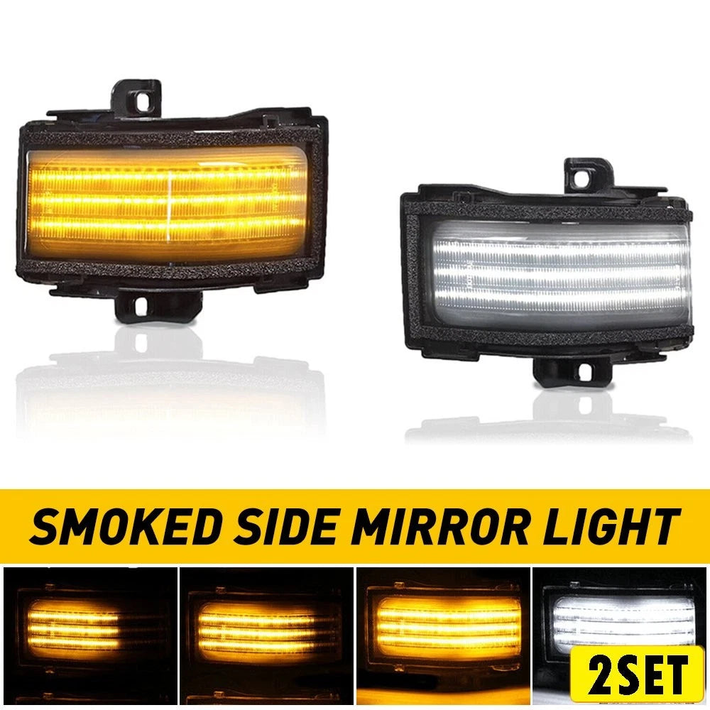 Set of 2 LED Side Mirror Towing Lights for Ford F150 Super Duty (2015–2022)