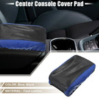 Center Console Armrest Cover Pad for Toyota Corolla Cross (2022) Blue Black