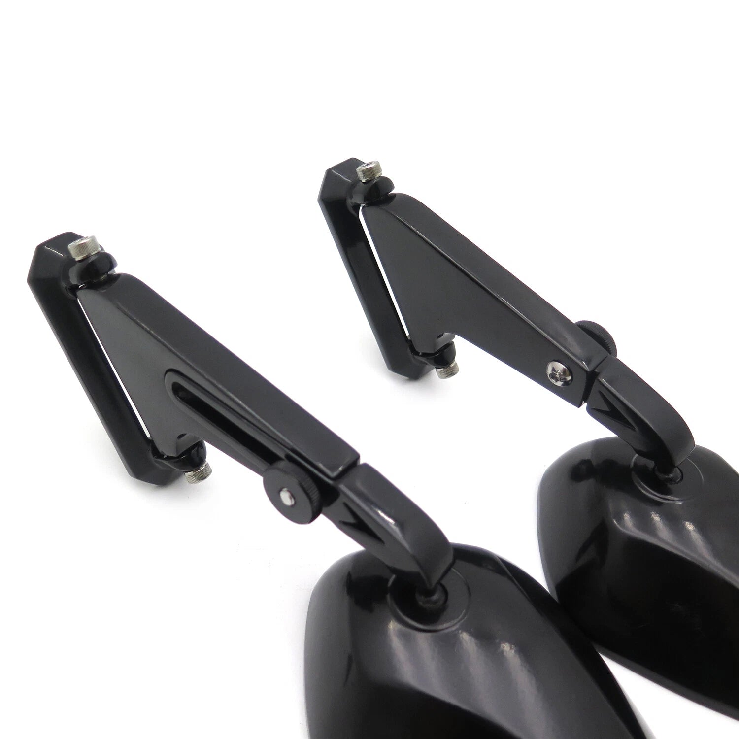 Diamond Shape Rearview Mirrors for Honda Suzuki Yamaha Kawasaki