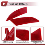 Set of 2 Rear Bumper Reflectors for Ford Focus (2012–2018) No.BM5Z13A565B