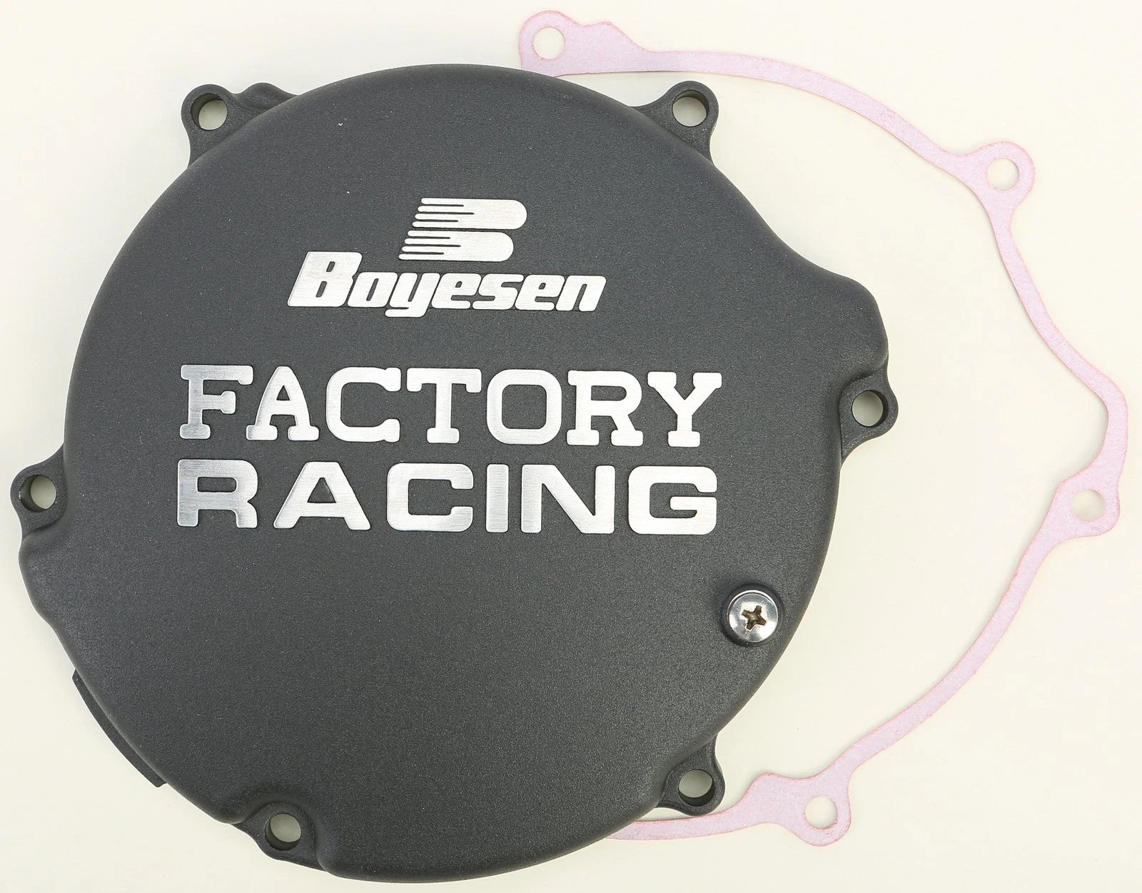Boyesen Clutch Cover for Kawasaki KX125 (1994–2002) - Black