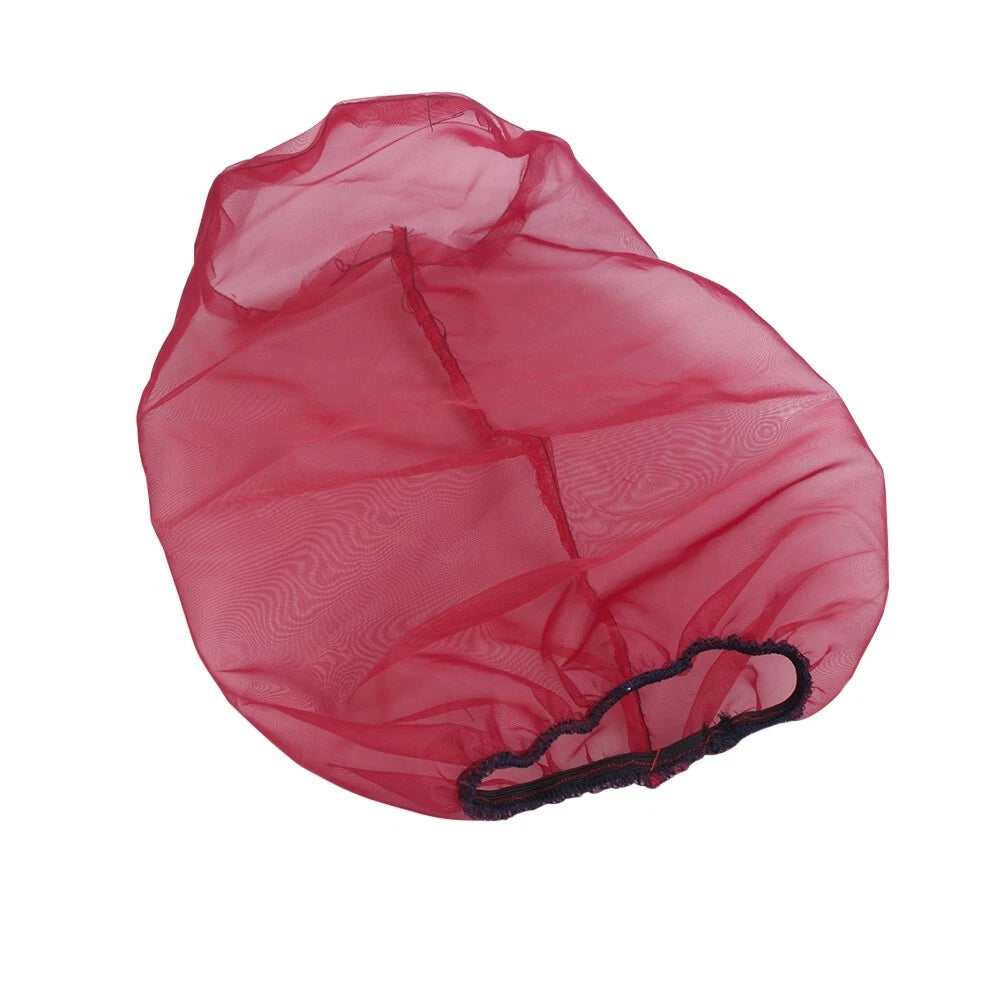 Red Cold Air Intake Pre-Filter Cone Cover for Universal Fit