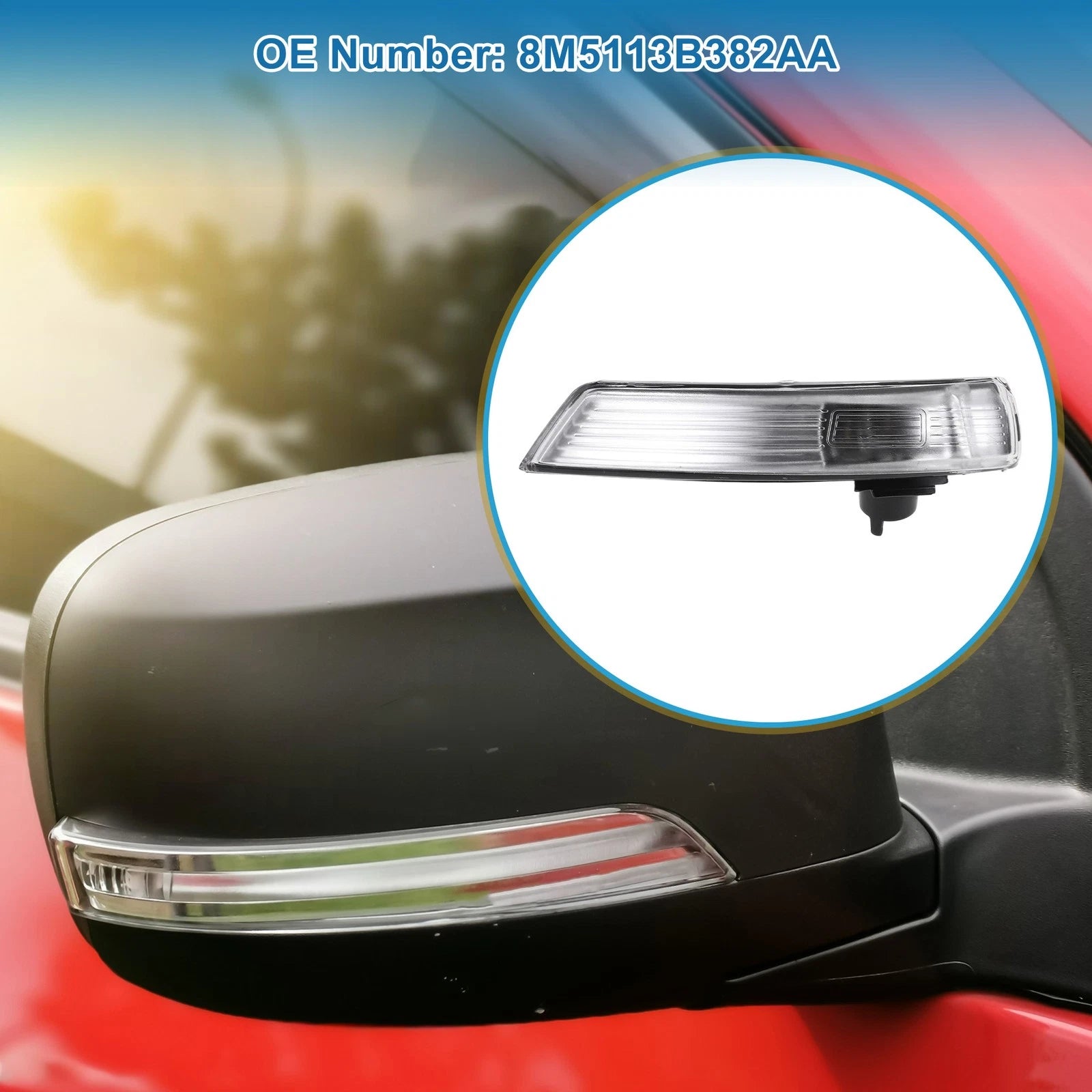 LED Turn Signal Light for Ford Focus (No. 8M5113B382AA)