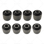 8x Upper & Lower Rear Trailing Arm Bush Kit for Toyota Landcruiser (1990–2007)