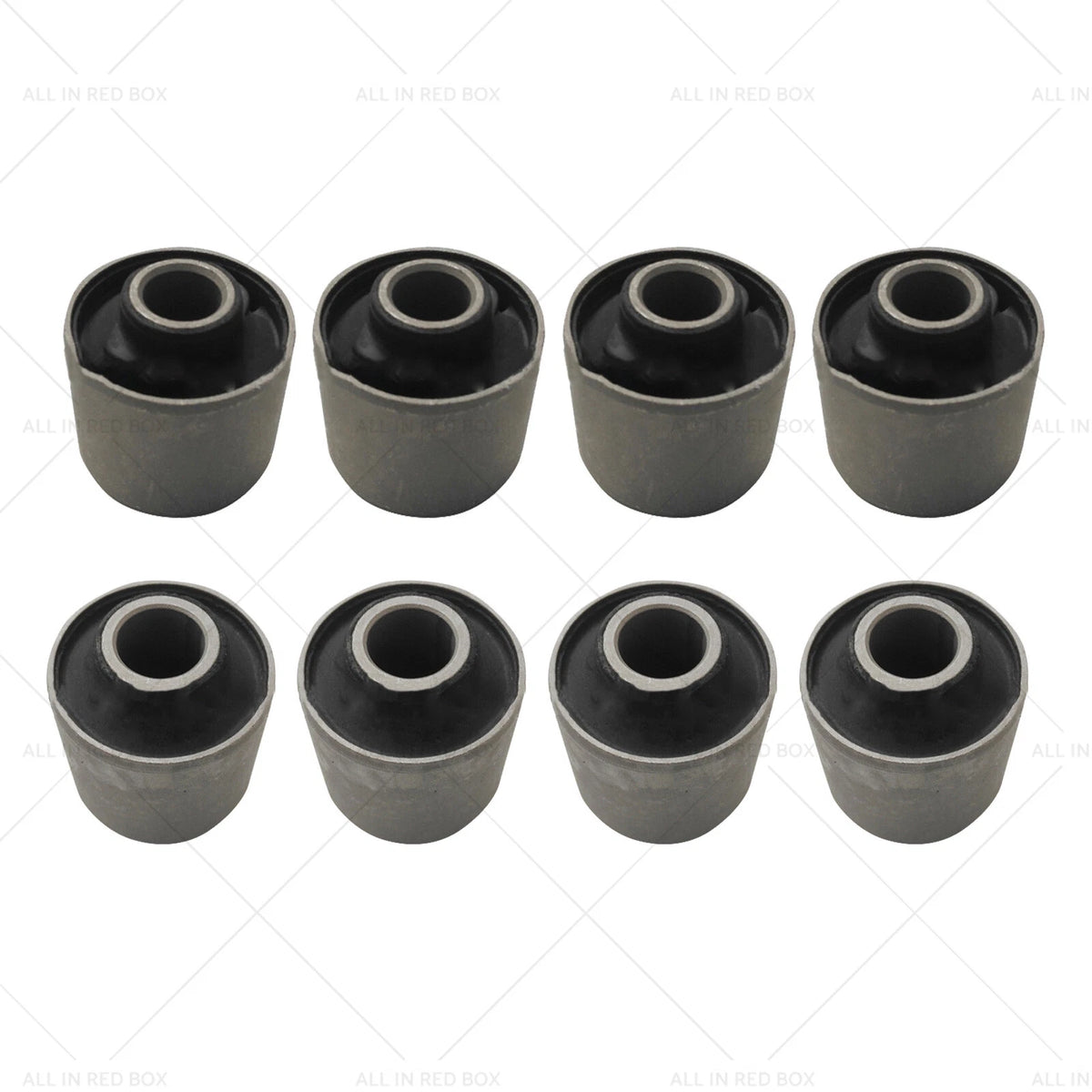8x Upper & Lower Rear Trailing Arm Bush Kit for Toyota Landcruiser (1990–2007)