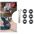 7pcs Wrench Set for Type 100 Angle Grinders and Polishers