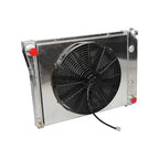 3 Row Radiator and Shroud Fan Kit for Chevy Nova/Camaro/El Camino (1969–1984)