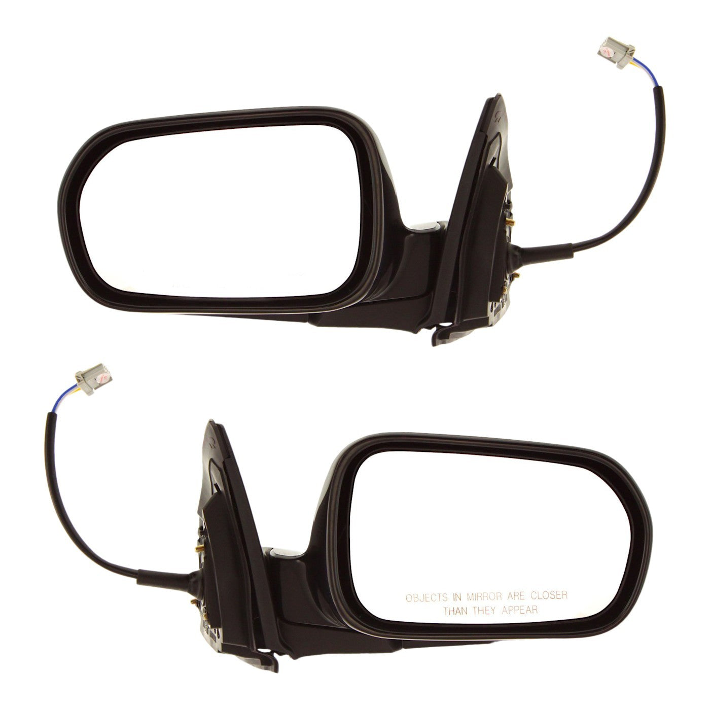 Power Mirror Set for Acura RSX (2002–2003) Manual Fold Paintable