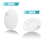 Fuel Gas Tank Filler Lid Door for Ford F-150 (2004–2008) 4L3Z-99405A26-EAA White