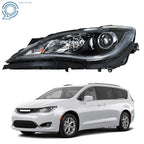 Headlight Headlamp Halogen w/ LED DRL Left Side for Chrysler Pacifica (2017–2020)