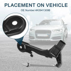 Air Suspension Ride Height Level Sensor for Audi A6 allroad (2013–2018) No. 4K0941309B
