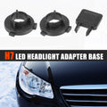 Set of 2 H7 LED Headlight Adapter Bases for Kia K3 (2012–2015)
