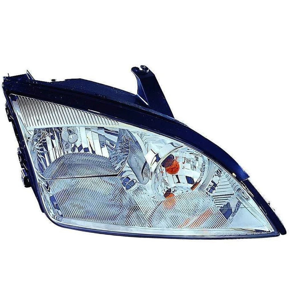 Passenger Side Halogen Head Light Assembly Replacement for Ford Focus (2005–2007)